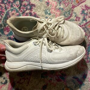 White lululemon sneakers